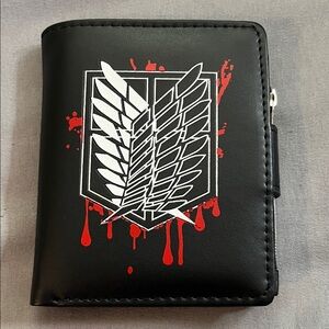 Attack on Titan brand new anime snap wallet